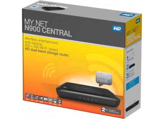 WD My Net N900 Central HD Dual-Band Router with 2TB Storage